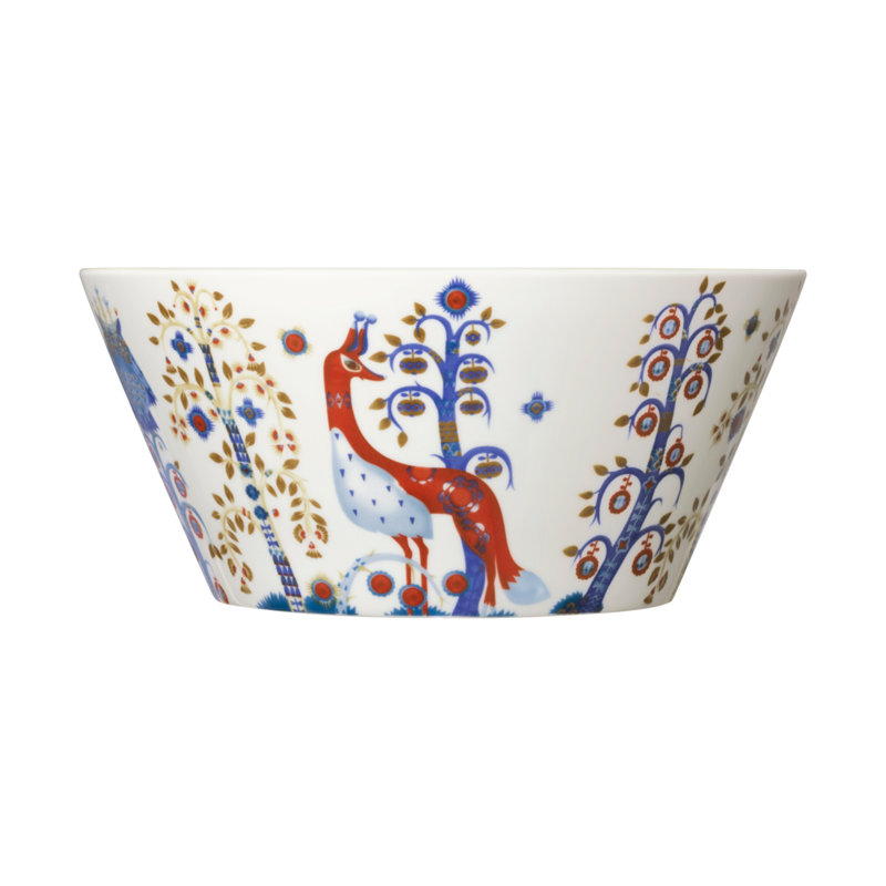 Iittala Taika 112 fl oz. Serving Bowl, White