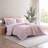 Pink/White Microfiber Reversible 2 Piece Quilt Set-85104714