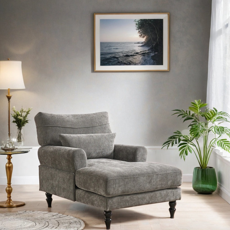 Méridienne Modern, Gris