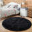 Round Christienne Commercial Use Area Rug with Non-Slip Backing-1888564014
