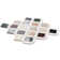 Lula Multicolor 11.92 in. x 11.92 in. Polished Marble Floor and Wall Mosaic Tile (0.98Sq. Ft. /Each)