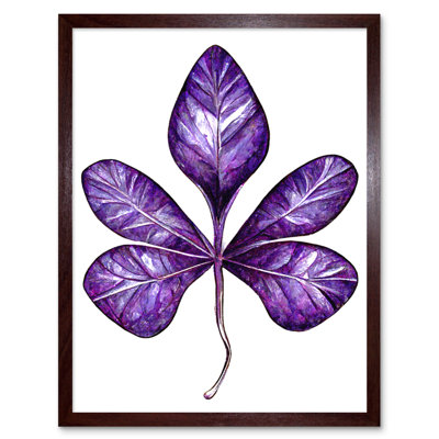 Money Tree Leaf Modern Simple Illustration - Print