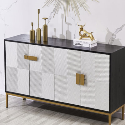 Armoire d'appoint légère et luxueuse