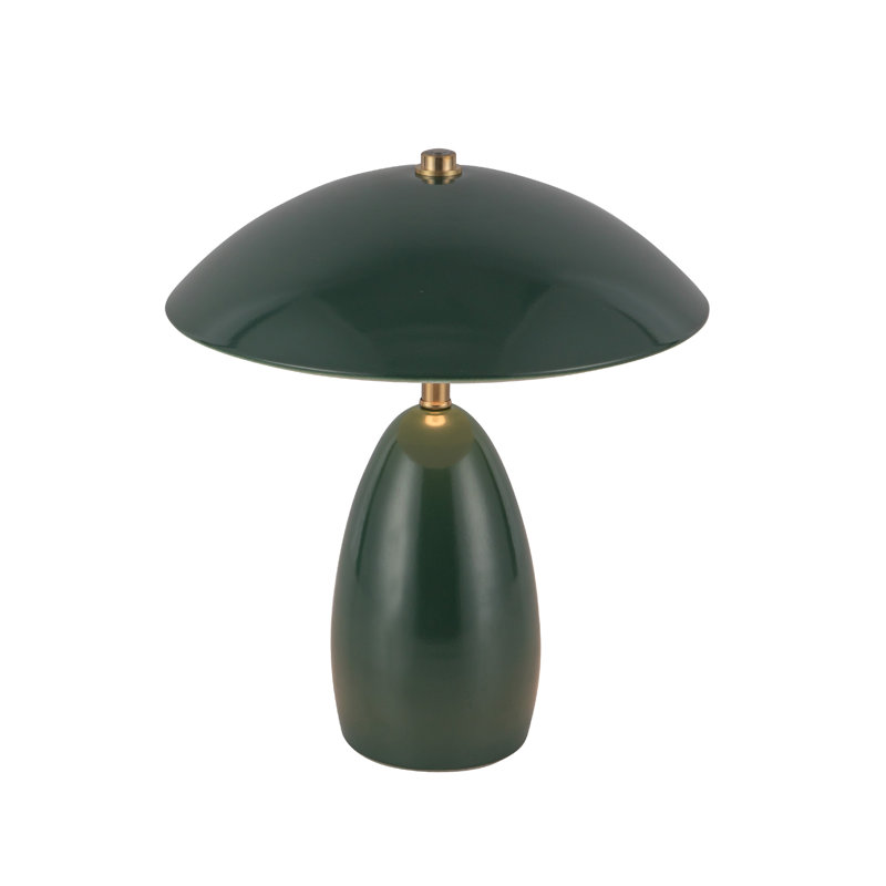 Lampe de table 9 po Sheffield, Vert, Vert