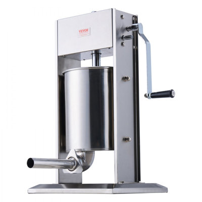 Manual Sausage Stuffer 15 L Vertical Sausage Machine 304 Stainless Steel
