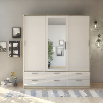 Norberto 3 Door Wardrobe