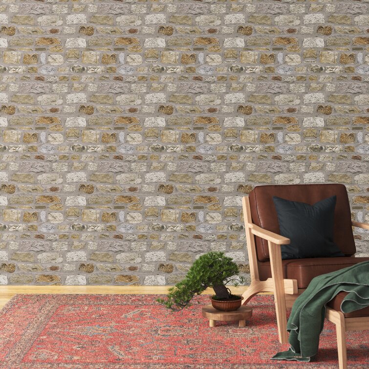 3D Fine-pressed Texture Damascus Wallpapers Household Non-woven Wallpaper,  Size:0.53x10m(Striped Dark Blue), snatcher