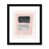 Black Matted Picture Framed