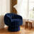 Upholstered Swivel Accent Chair Barrel Chair With Pillow(Set of 3)-531860854