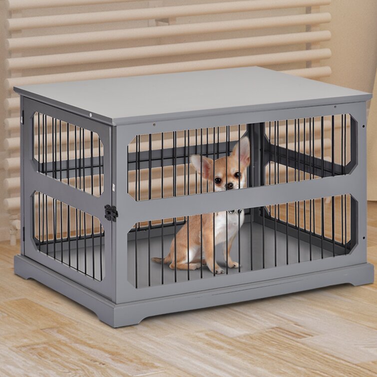 Tucker Murphy Pet™ Alahia Dual-Expandable Wire Folding Lightweight  Collapsible Travel Pet Crate & Reviews