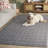 Liliany Hand Tufted Wool Pile Geometric Rug-1068076910