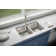 Lustertone 30.75" L x 18.5" W Double Basin Undermount Kitchen Sink