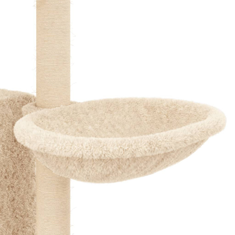 131cm H Cat Tree, Cream