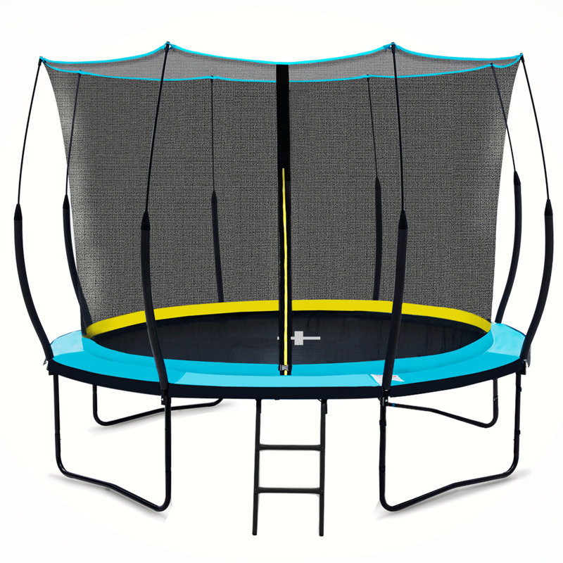 Trampolines avec poteaux en fibre de verre, installation facile