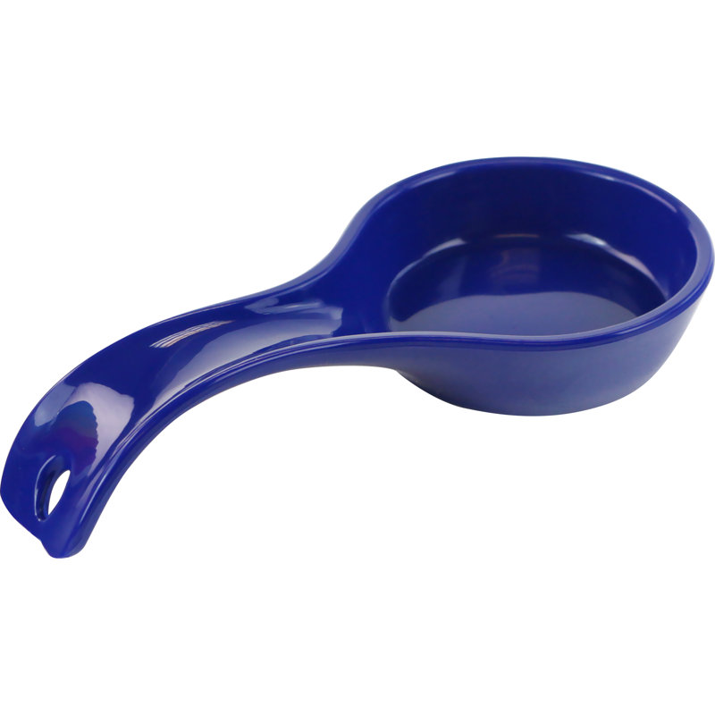 Gagetown Plastic Oval Spoon Rest, Indigo