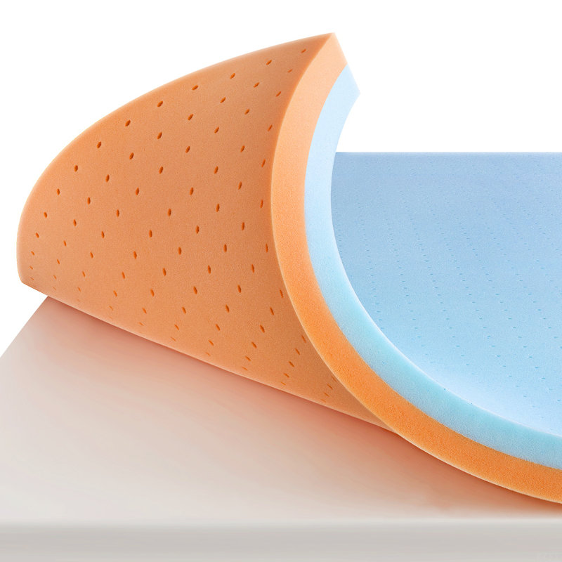 Surmatelas en mousse viscoélastique et gel Cool Cool, Double, 3"
