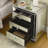 Mirror Three Drawer Cabinet