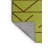 Machine Washable Trellis Green Area Rug-974333025