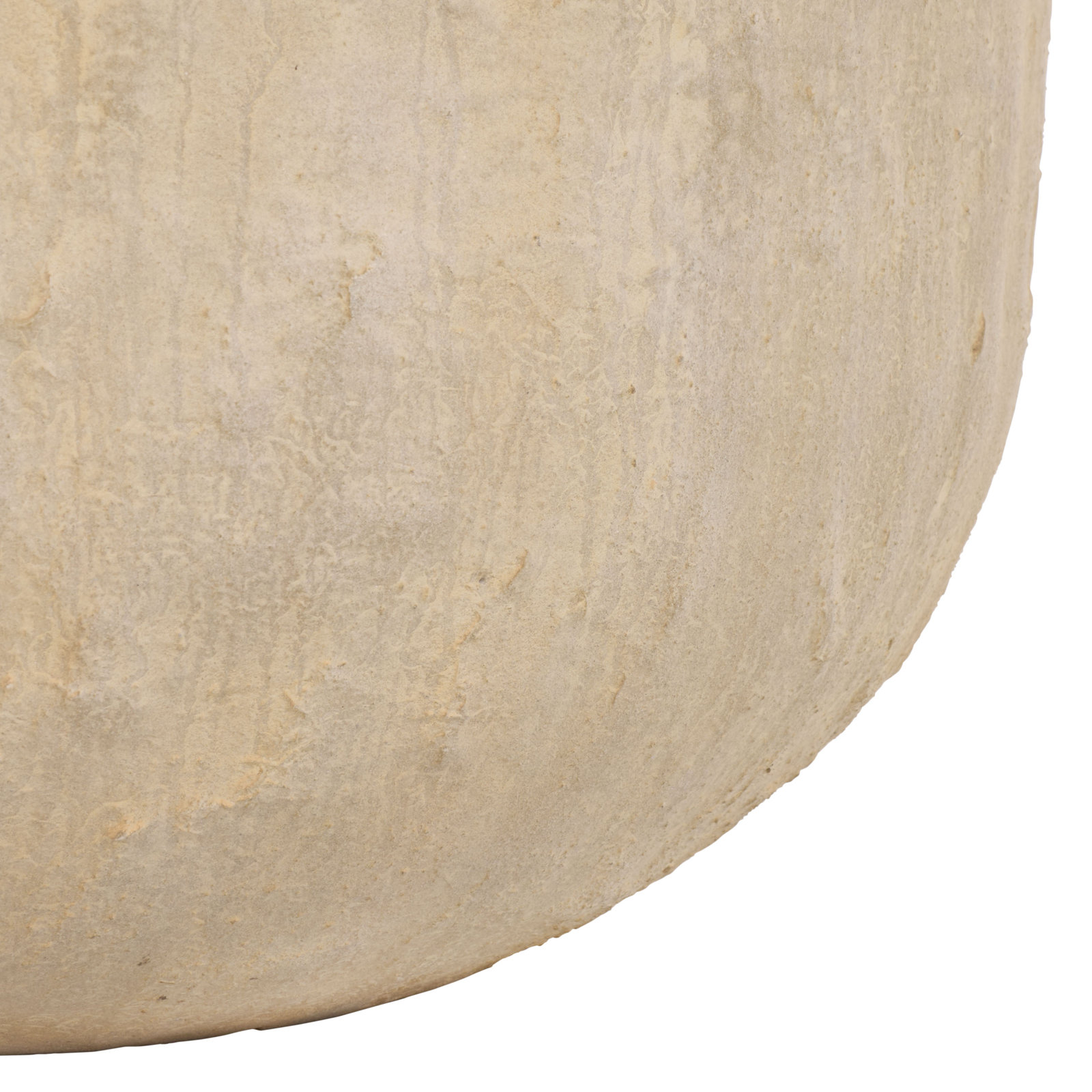 19" Pot Planter, Beige