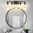 Modern Vanity Mirror Light Fixture, Elegant Bathroom Wall Sconce (Bulbs Not Included)-710549956-710549953