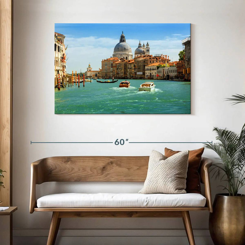 Nicci, le Grand Canal italien, H 30 po x l 45 po