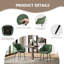 Ohio Modern Upholstered Dining Chairs with Metal Legs-196011014-168776873