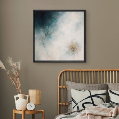 Reproduction d'art encadrée sur toile encadrée pour décoration de salon