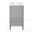 Meuble-lavabo 30 po avec lavabo en céramique-545934709