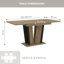 Extentable Dining Table Doha-109557327
