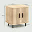 Lawrenceville 48cm W Manufactured Wood Bedside Table
