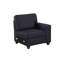 Canapé modulaire à accoudoirs carrés 151,25 po-100845890