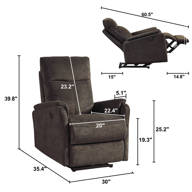 Comfortable Recliner Chair with Advanced Functions for Relaxation