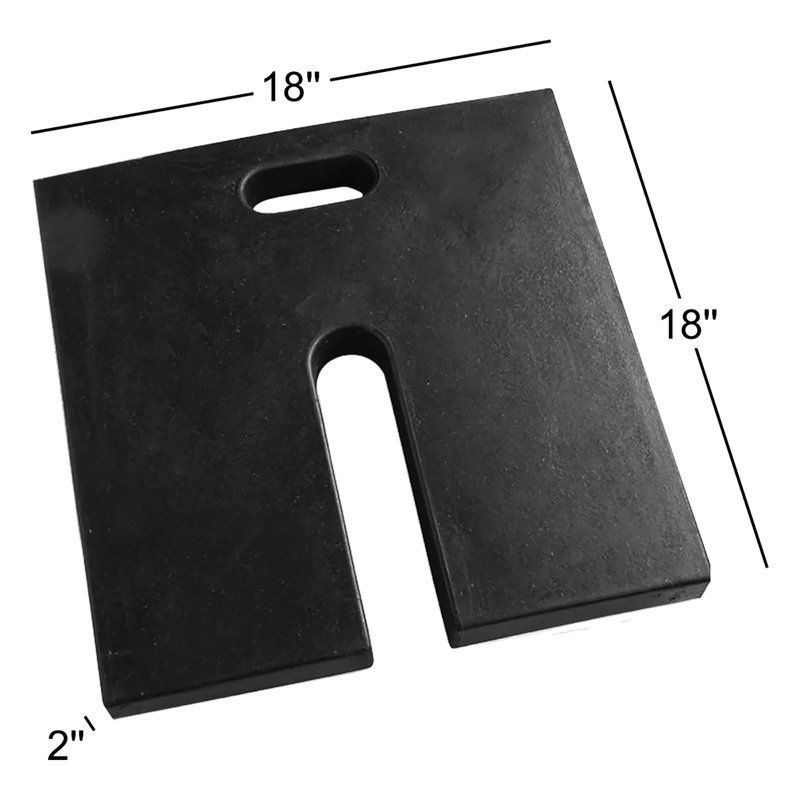 Plaque de poids
