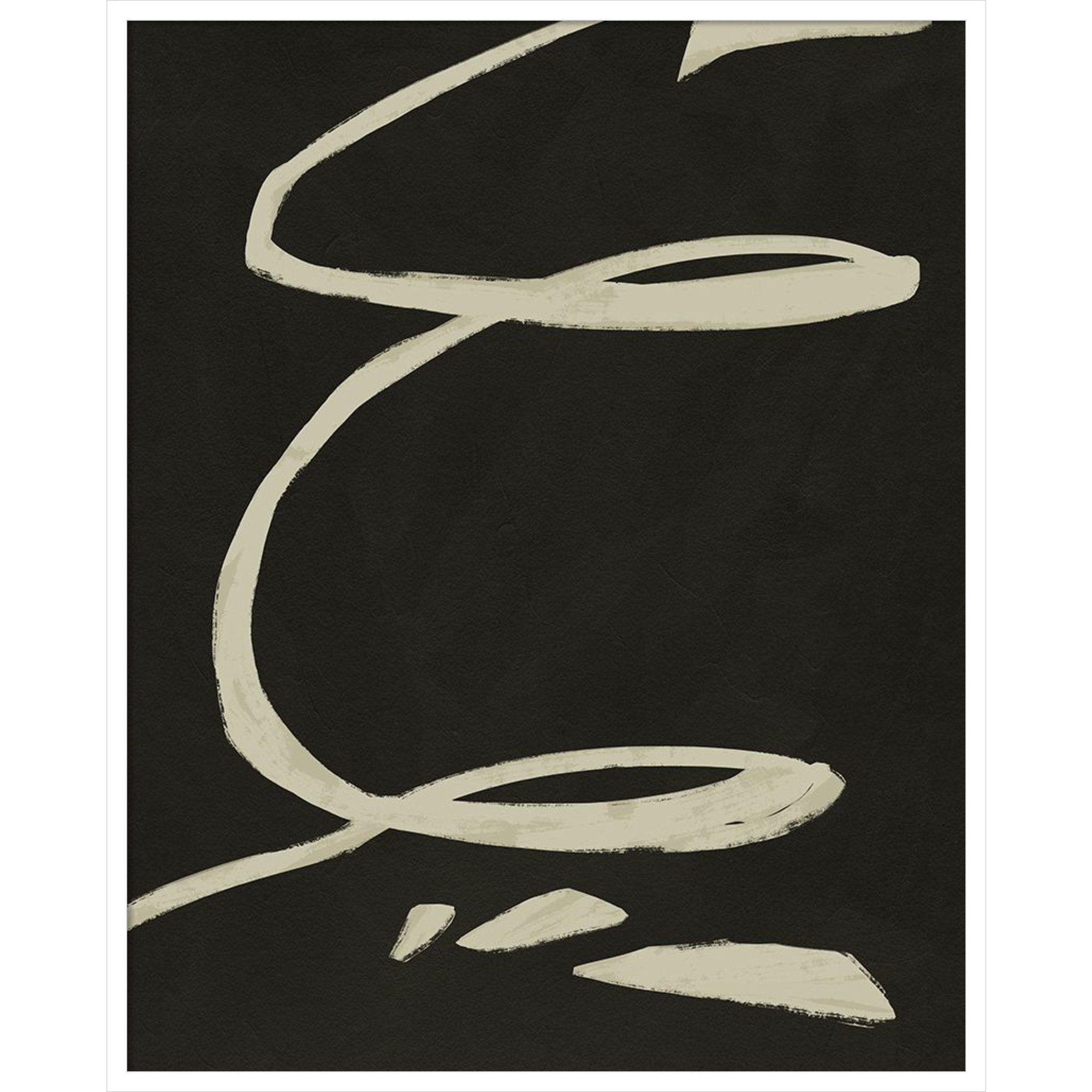 Neutral Spring III by Jacob Green, White, 41" H x 33" W x 1" D
