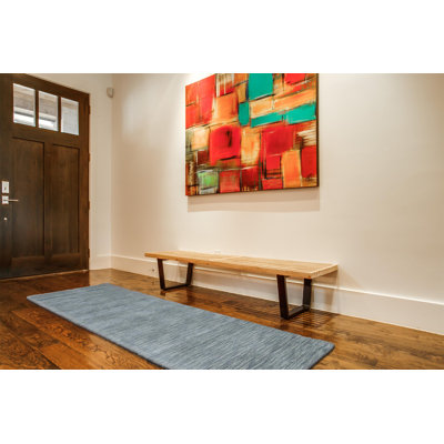 Tapis fumée en laine tissé à la main Kaden