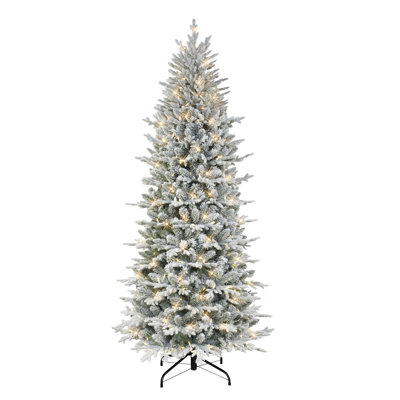 90' Lighted Fir Christmas Tree