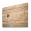 Impression romantique pissenlit blanc IV sur bois-923445285