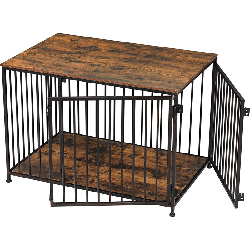 Metal Pet Crate with 2 Doors