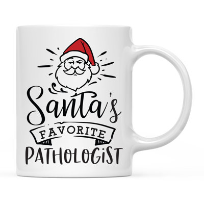 Tasse à café « Pathologist » préférée du père Noël