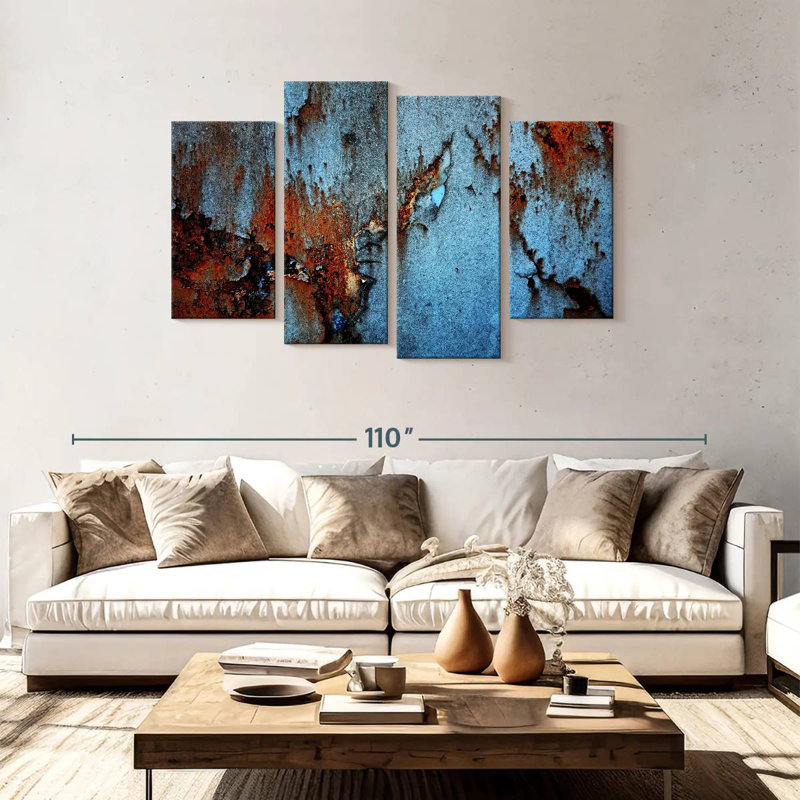 Avery Rust, 48" H x 75" W