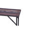 Console pliante en bois de manguier massif Aron - 72 po 