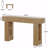 63" Farmhouse Extra Long Narrow Console Table - Wood Entryway Sofa Table Behind Couch