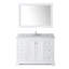 Ensemble de meuble-lavabo simple 48 po avec miroir Avery-97813457-97811800