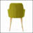 Comfortable Fabric Dining Chair with Ergonomic Contoured Design and Durable Frame for Supportive Seating During Meals-1681294673