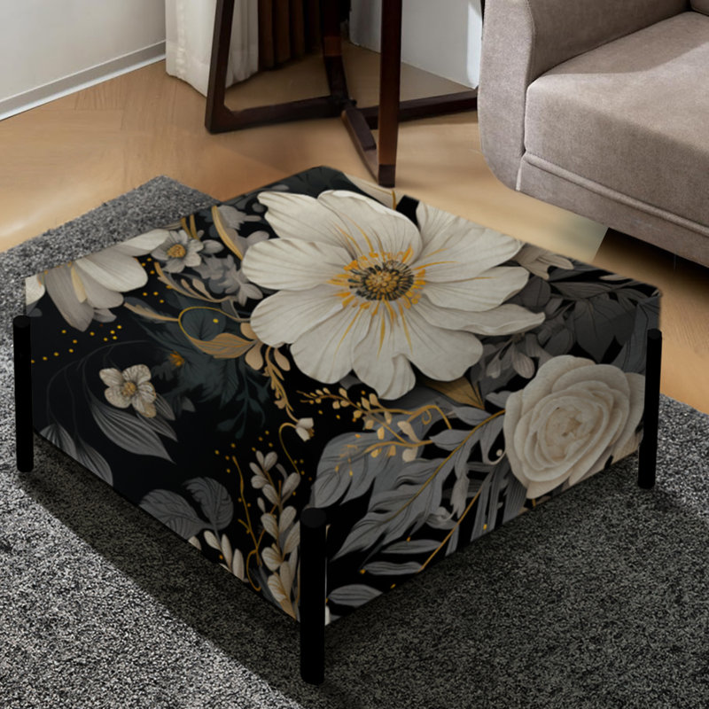 Urban Gypsy Boho Pattern - Boho Large Square Ottoman