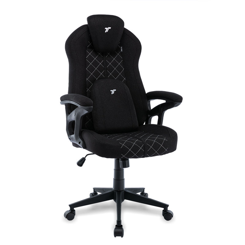  Duo V4 Pro Air Threads Fabric Gaming Chair - Dusk, Black