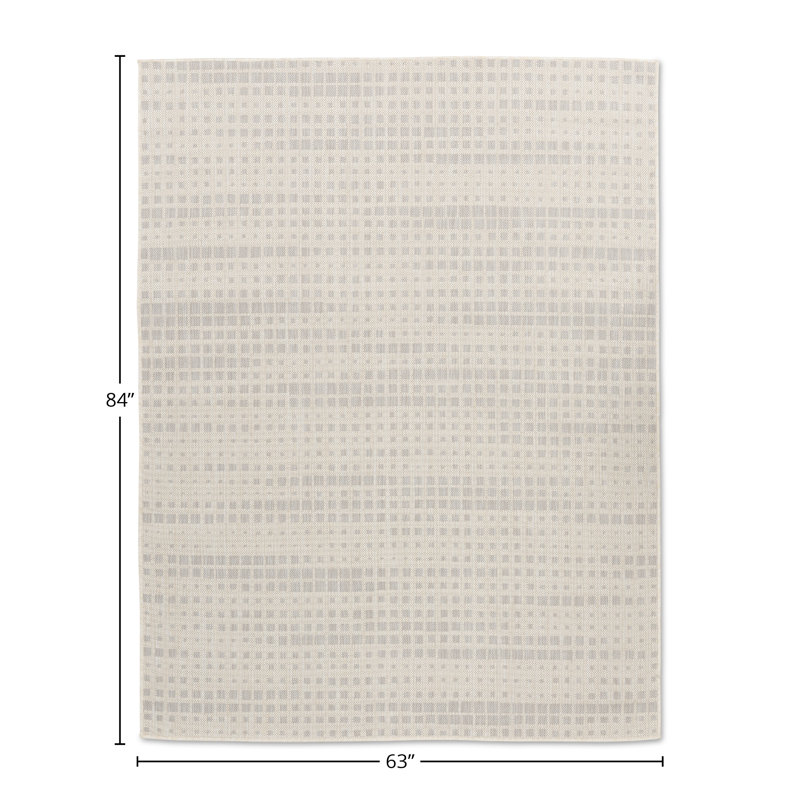 Tapis d'extérieur à séchage rapide Janzel Cabana, Rectangle 5 pi 3 po x 7 pi