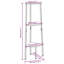 Casstown 120cm H x 45.5cm W Corner Bookcase-114759981