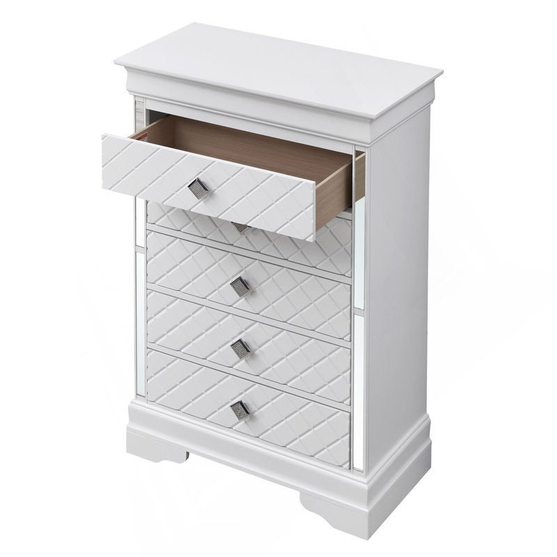 Coffre Verona G6735-CH, Blanc