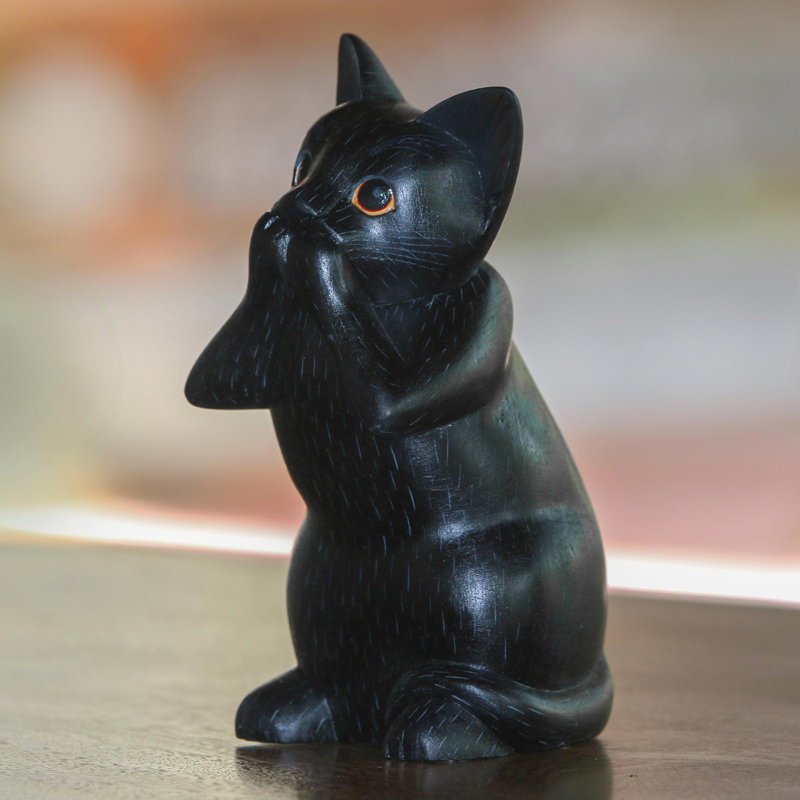 Figurine Dinsdale Kitty Speaks No Evil
